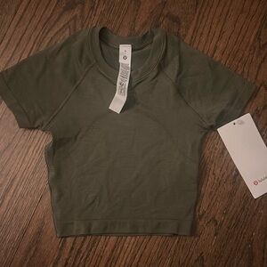 Lululemon swifty tech crop size 0